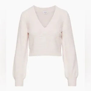 ARITZIA Sunday Best Sunday BestKitten V-Neck Sweater
