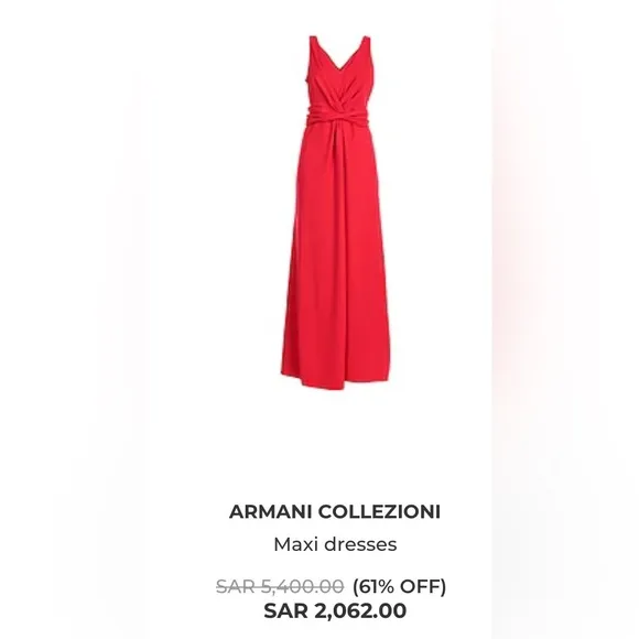 Armani Collezioni Coral Formal Silk Formal Dress Small Medium Sheer Empire waist