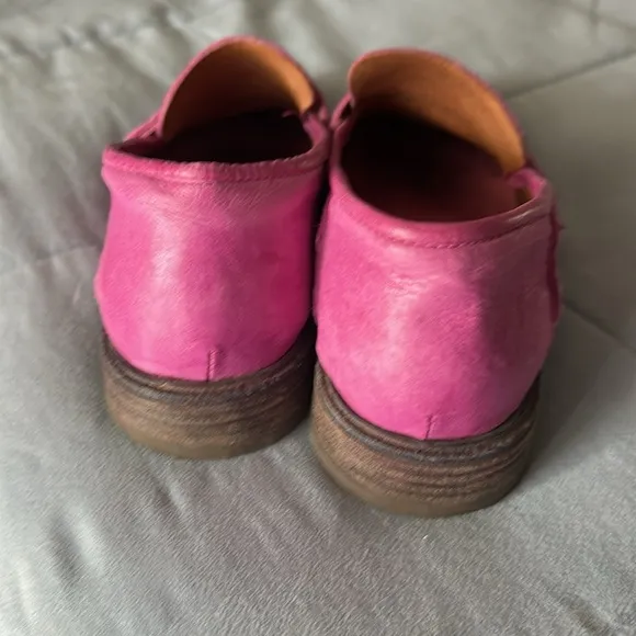 🩷🩷🩷AS 98 Pink Suede Loafers 41 Or 11 Shoes Flats