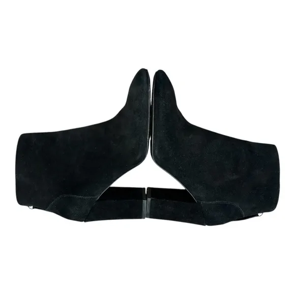 ASH Black Suede Ankle Boots Booties Women’s Size 7
