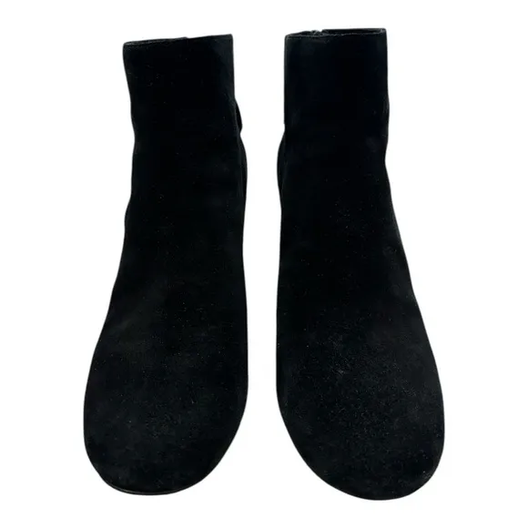 ASH Black Suede Ankle Boots Booties Women’s Size 7