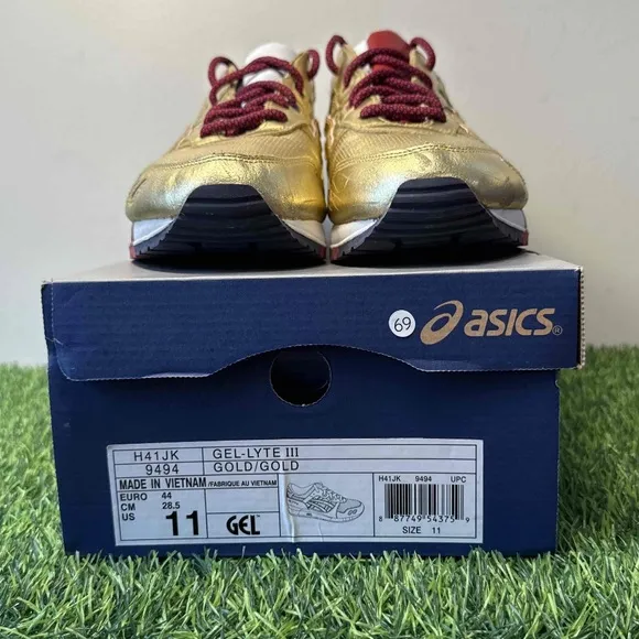 ASICS x Ronnie Fieg Kith Gel Lyte 3 USA Gold