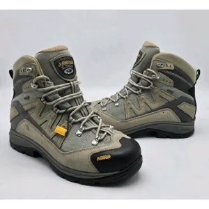 Asolo Neutron Gore-Tex Hiking Boots Womens Size 11 Gray Beige Black Outdoor NWOB