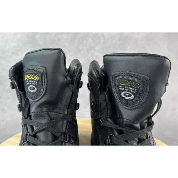 ASOLO Sunrise Waterproof Hiking Outdoors Leather Boots Mens Size 8.5 AS-405M