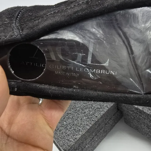 Attilio Giusti Leombruni Shoe Women's 8.5 / 39 Monika Ballet Flats Black