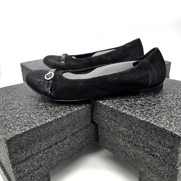 Attilio Giusti Leombruni Shoe Women's 8.5 / 39 Monika Ballet Flats Black