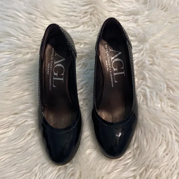 ATTILIO GIUSTI LEOMBRUNI shoes size 35 excellent condition color black
