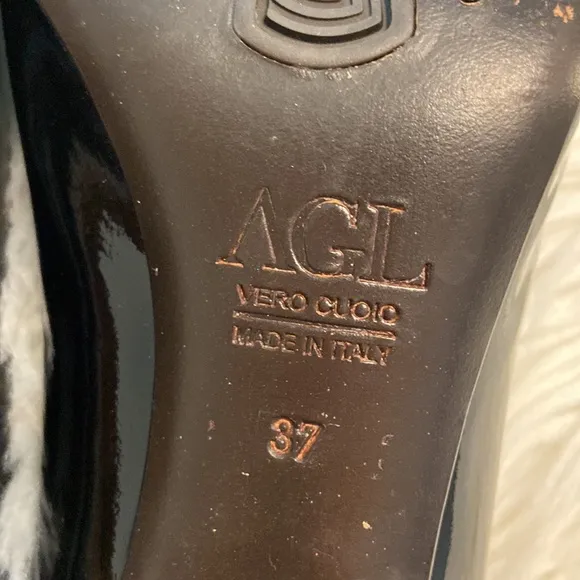 ATTILIO GIUSTI LEOMBRUNI shoes size 35 excellent condition color black