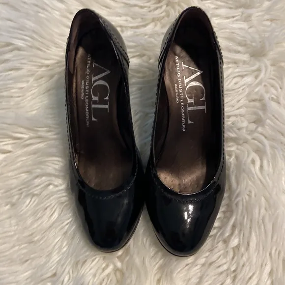 ATTILIO GIUSTI LEOMBRUNI shoes size 35 excellent condition color black
