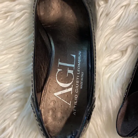 ATTILIO GIUSTI LEOMBRUNI shoes size 35 excellent condition color black