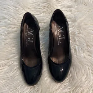 ATTILIO GIUSTI LEOMBRUNI shoes size 35 excellent condition color black