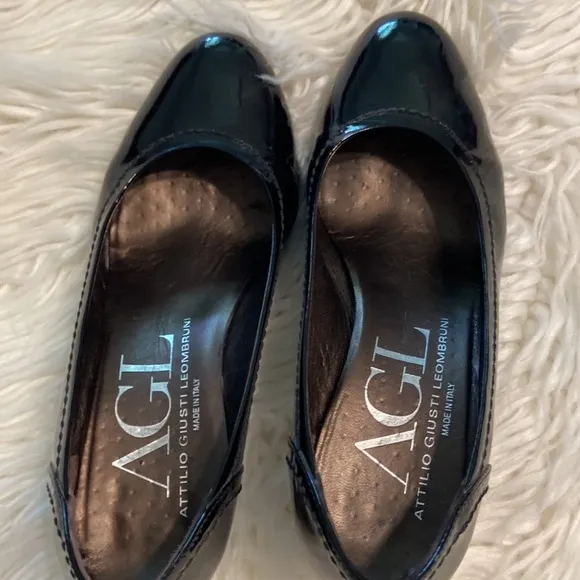 ATTILIO GIUSTI LEOMBRUNI shoes size 35 excellent condition color black