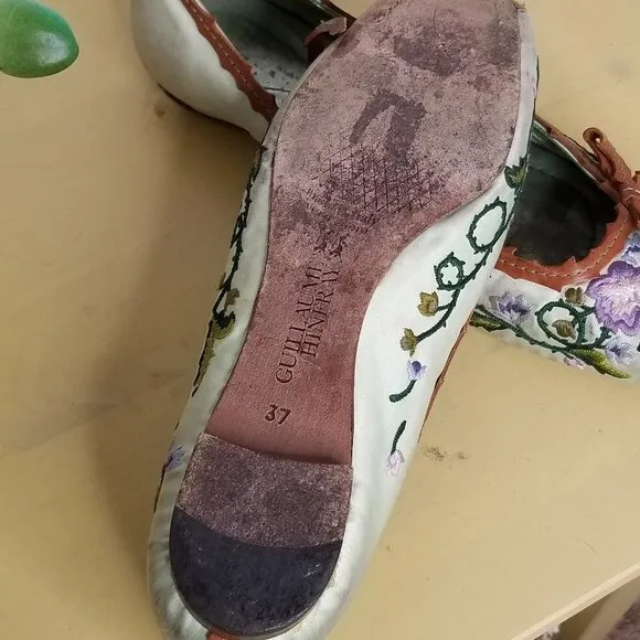 Authentic Guillaume Hinfray ballerina shoes