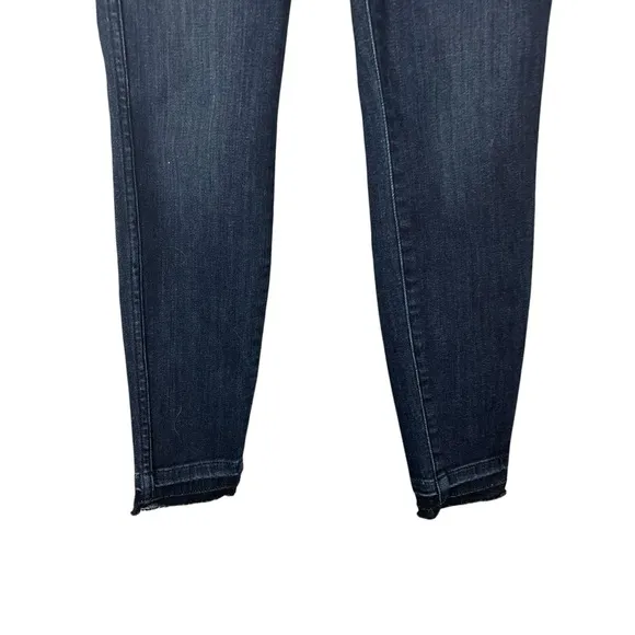 AYR The Riser Skinny Jeans Dark Wash 25x26 Made in LA