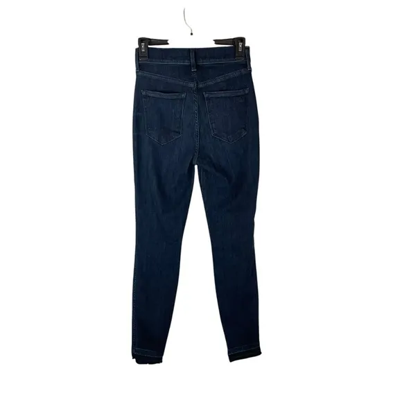 AYR The Riser Skinny Jeans Dark Wash 25x26 Made in LA