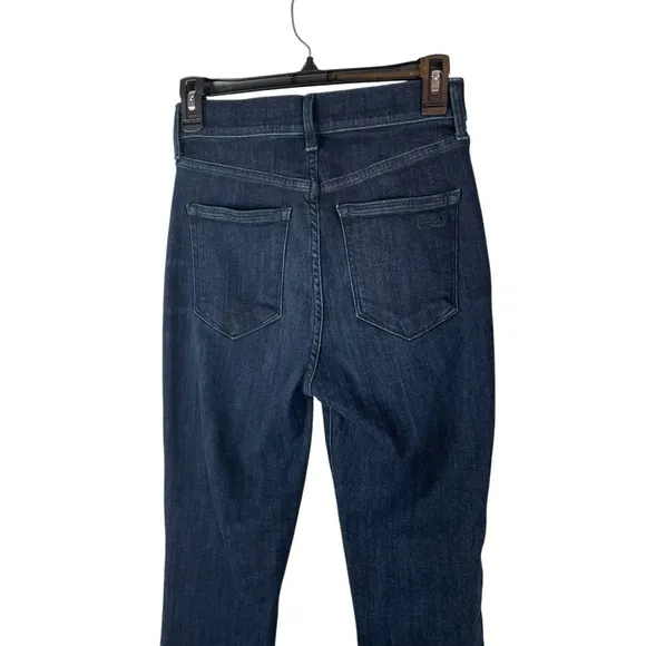 AYR The Riser Skinny Jeans Dark Wash 25x26 Made in LA