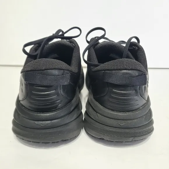 B36 Hoka One One Womens Bondi SR 1110521 BBLC Black Running Shoes Sneakers 10.5