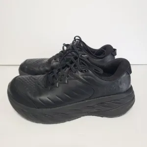B36 Hoka One One Womens Bondi SR 1110521 BBLC Black Running Shoes Sneakers 10.5
