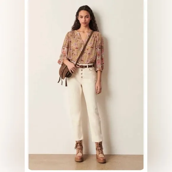 ba&amp;sh Amber High Waisted Jeans SZ 4