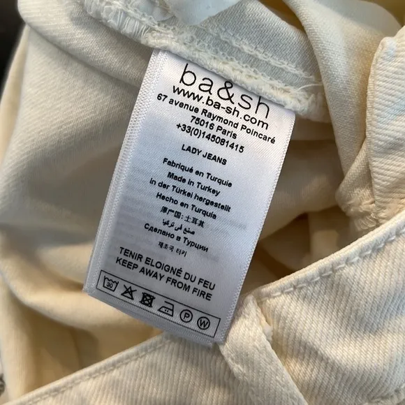ba&amp;sh Amber High Waisted Jeans SZ 4