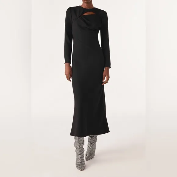 ba&amp;sh Yona Midi Dress