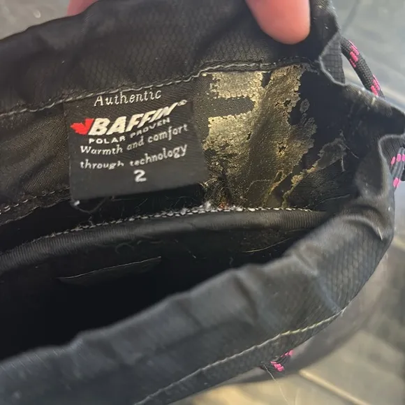 Baffin Pink and Black ”Pinetree” Winter Boots