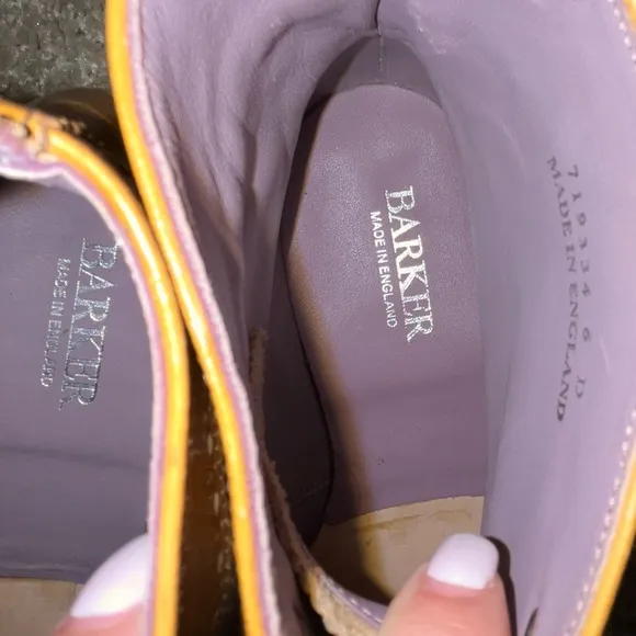 BARKER LADIES - GRACE BROGUE BOOTS Made in England UK
