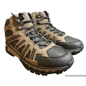 Bass Outdoor Men's Vibram Peak‎ Trail II Mid-Top Hiking Boot, Taupe Olive Sz 13