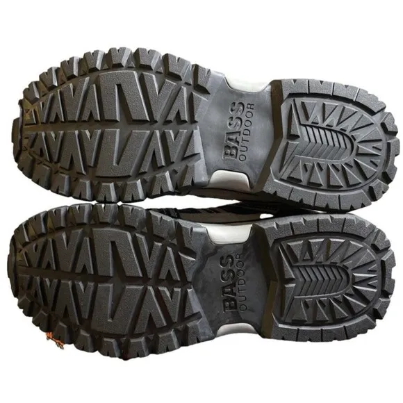 Bass Outdoor Men's Vibram Peak‎ Trail II Mid-Top Hiking Boot, Taupe Olive Sz 13