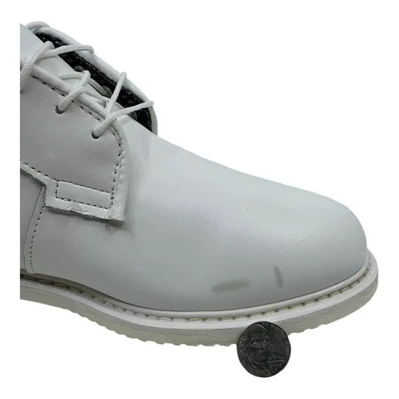 Bates Lites Women's Size 8.5W White Leather Oxford Dress Casual Shoe 07131 NEW