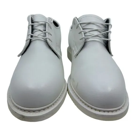Bates Lites Women's Size 8.5W White Leather Oxford Dress Casual Shoe 07131 NEW