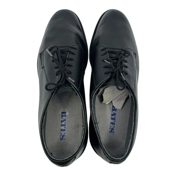 Bates Men's Black Uniform Leather Oxford Shoes Size 13d 158-25-000875-1521