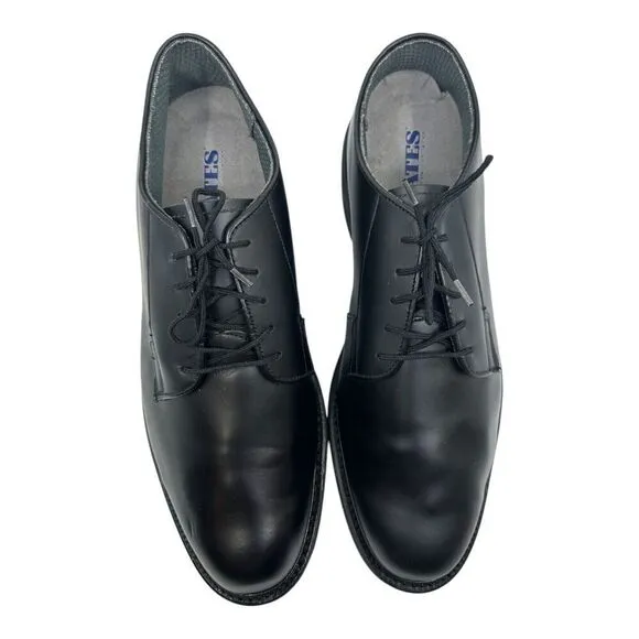 Bates Men's Black Uniform Leather Oxford Shoes Size 13d 158-25-000875-1521