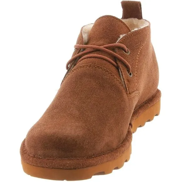 BEARPAW Men's Spencer Chukka Winter Boots Suede