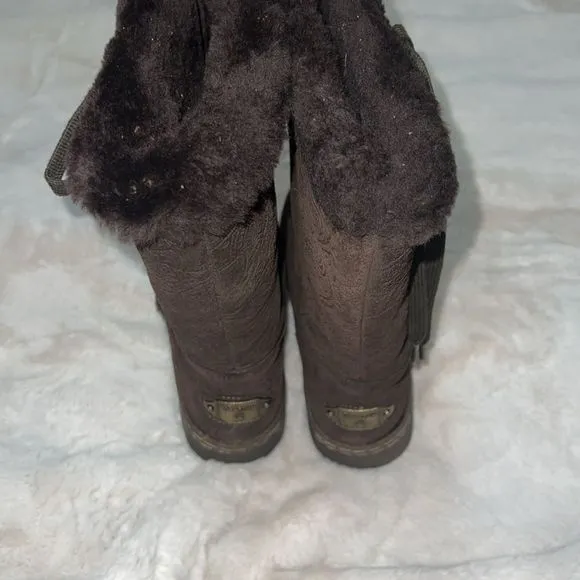 Bearpaw winter boots brown 9