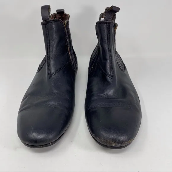 Bed Stu Men’s Size 10 Billy Black Leather Pull On Casual Ankle Booties Boots