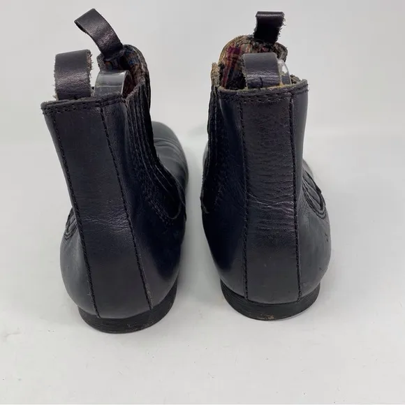Bed Stu Men’s Size 10 Billy Black Leather Pull On Casual Ankle Booties Boots