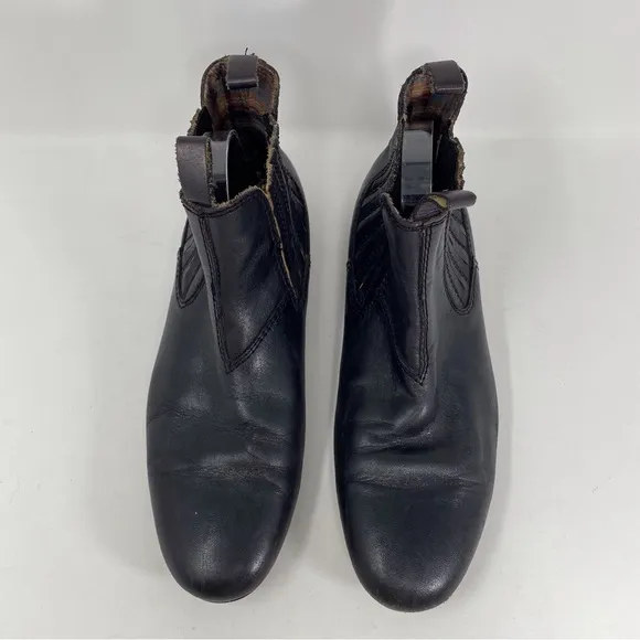Bed Stu Men’s Size 10 Billy Black Leather Pull On Casual Ankle Booties Boots