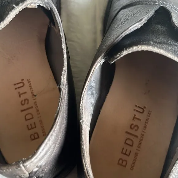 BED STU Rose Cap Toe Oxford - Teak Dip Dye