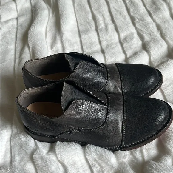 BED STU Rose Cap Toe Oxford - Teak Dip Dye