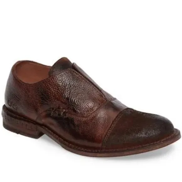 BED STU Rose Cap Toe Oxford - Teak Dip Dye