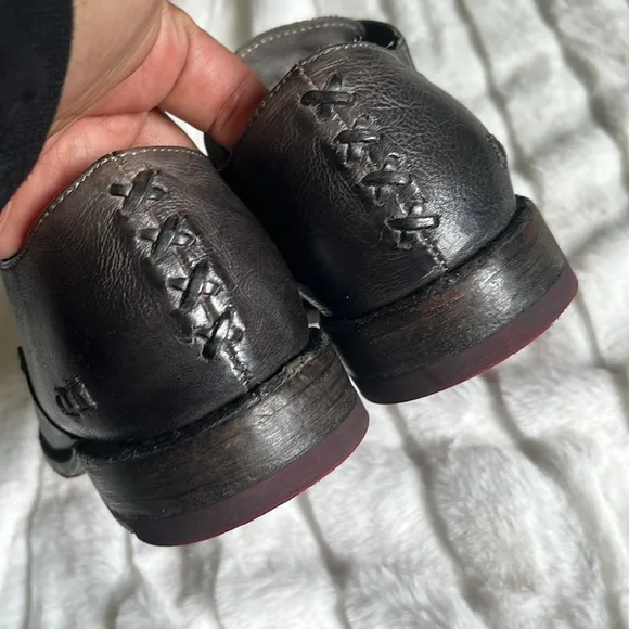 BED STU Rose Cap Toe Oxford - Teak Dip Dye