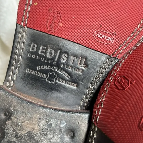 BED STU Rose Cap Toe Oxford - Teak Dip Dye