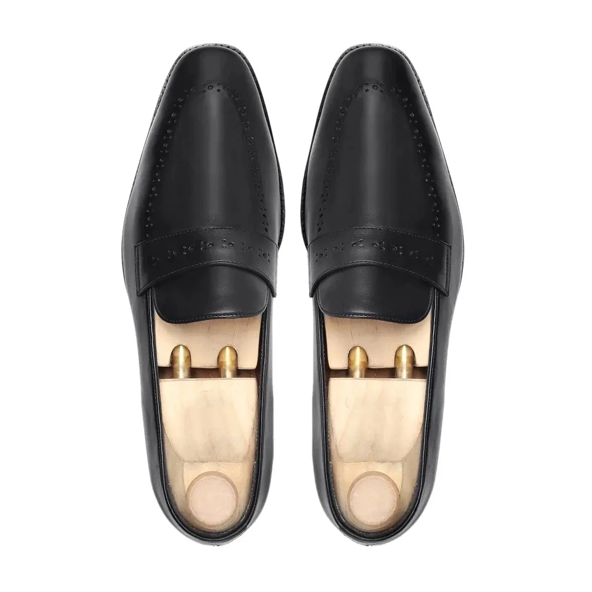 Bespoke Mens Leather Loafers