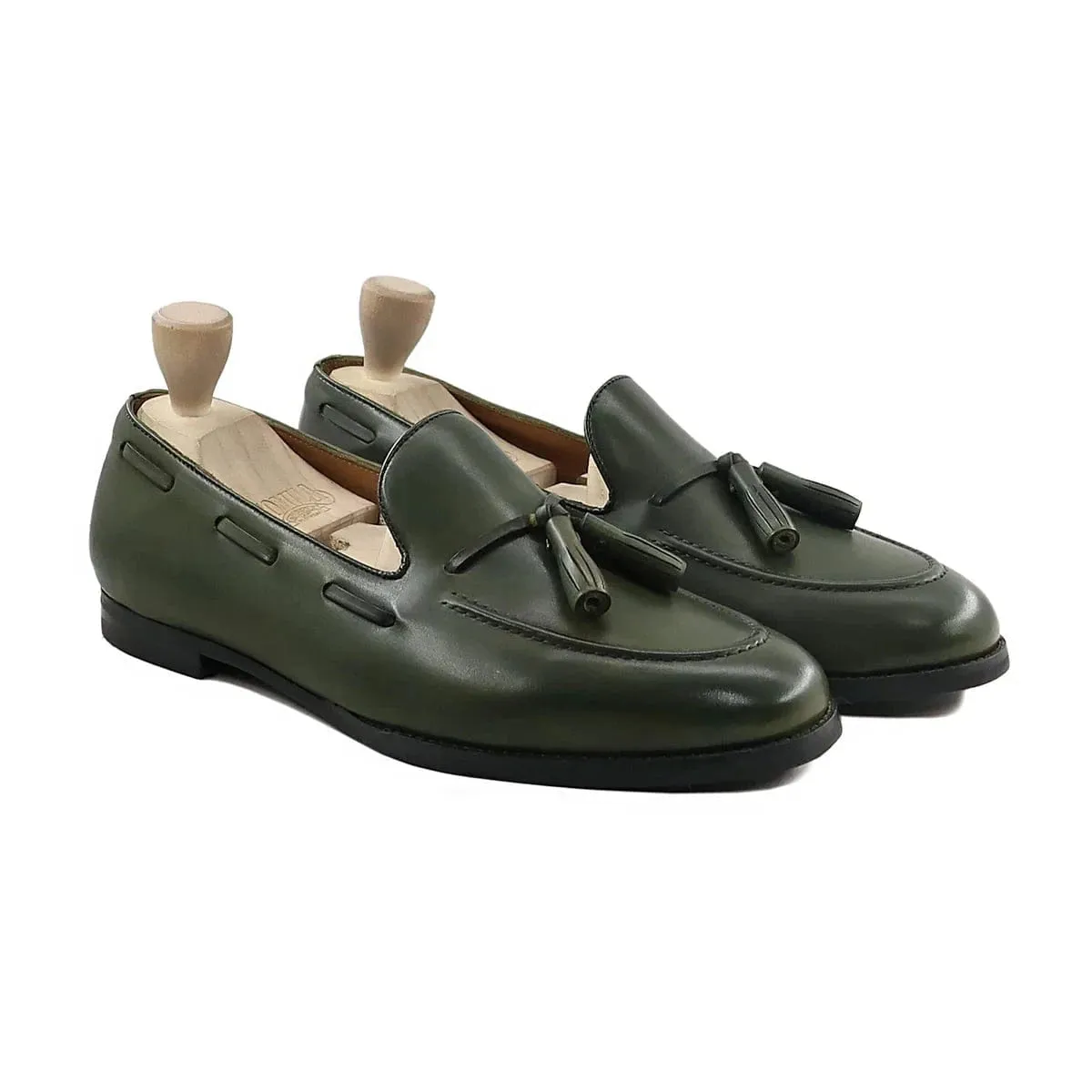 Bespoke Mens Leather Loafers
