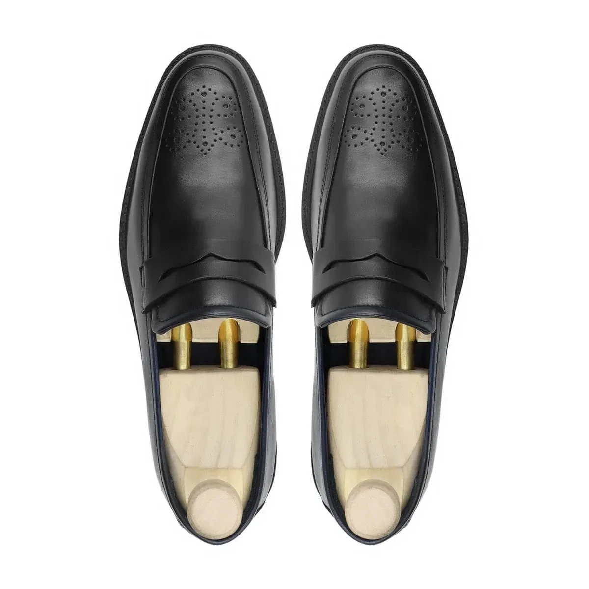 Bespoke Mens Leather Loafers
