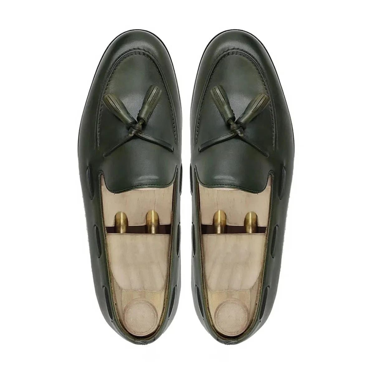 Bespoke Mens Leather Loafers