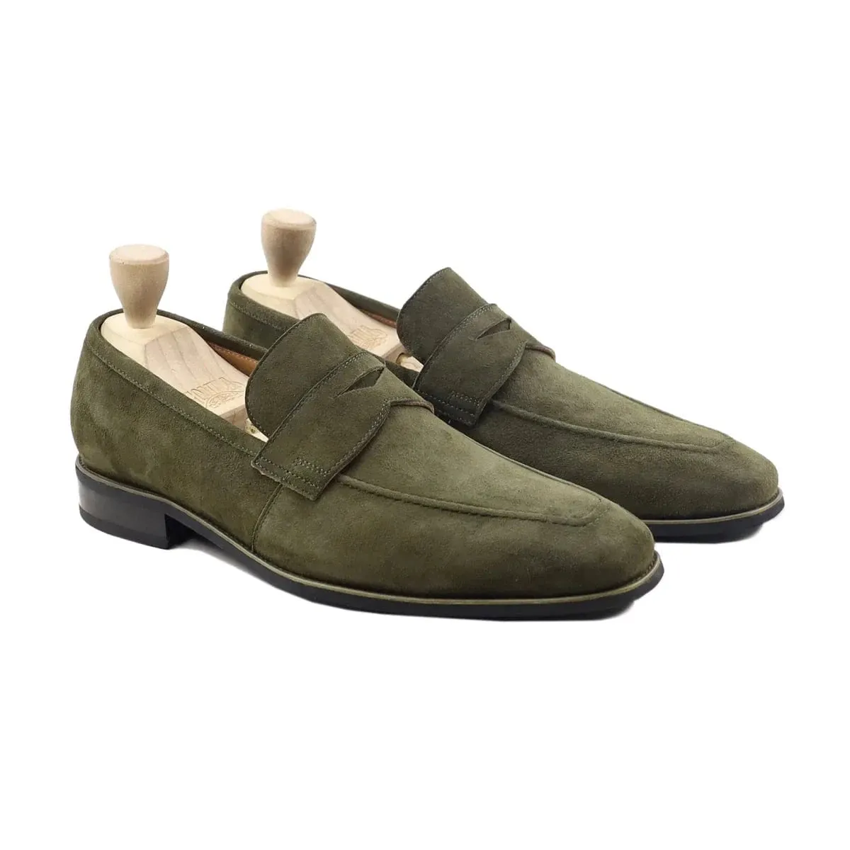 Bespoke Mens Leather Loafers
