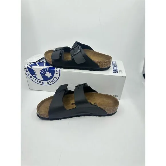 Birkenstock Arizona Kids Sandals Black Size 2 Narrow Fit Casual Summer