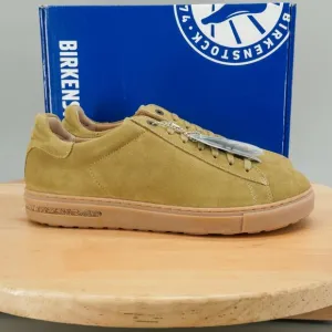 Birkenstock Bend Low Womens Size 10 Shoes Khaki Suede Lace-Up Casual Sneaker NEW